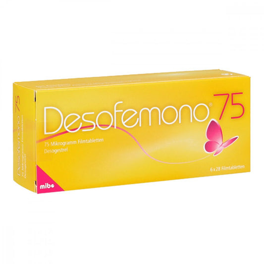 Desofemono 75 Mikrogramm Filmtabletten (6X28 stk)