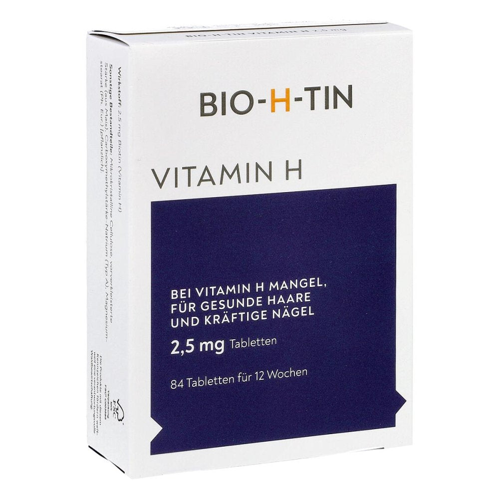 Bio-H-Tin Vitamin H 2,5 Mg Für 12 Wochen Tabletten (84 stk)