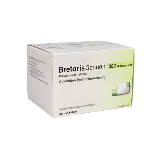 Bretaris Genuair 322 Μg Pulver Z.Inhalation 3x60ed (3 stk)
