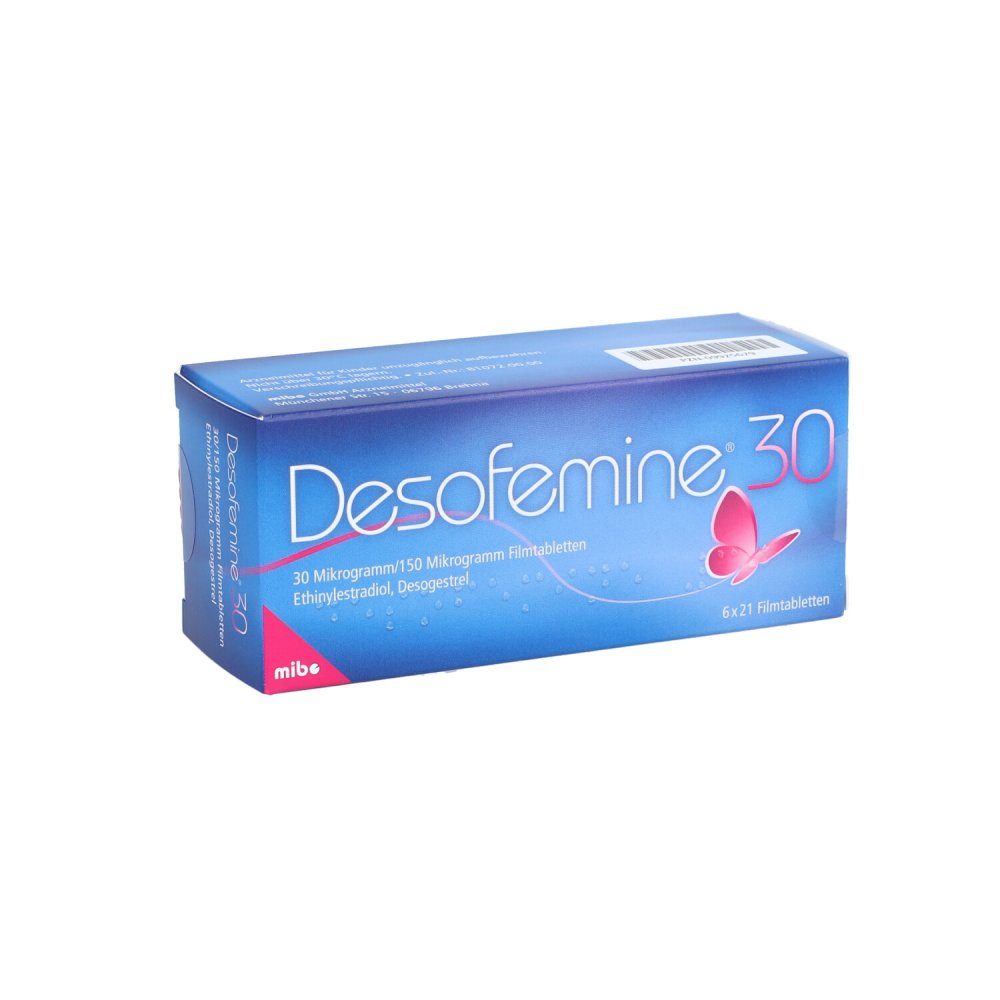 Desofemine 30 30 Μg/150 Μg Filmtabletten (6X21 stk)