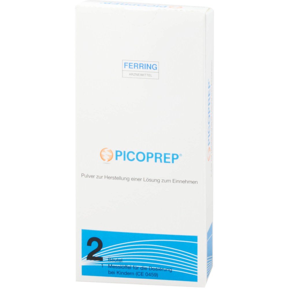 Das Produktfoto zeigt Picoprep Pulver Z.Herst.E.Lösung Z.Einnehmen (150X2 stk) PZN 09932863