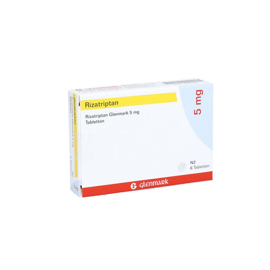 Rizatriptan Glenmark 5 Mg Tabletten (6 stk)