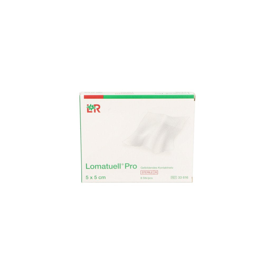 Lomatuell Pro 5x5 Cm Steril (8 stk)