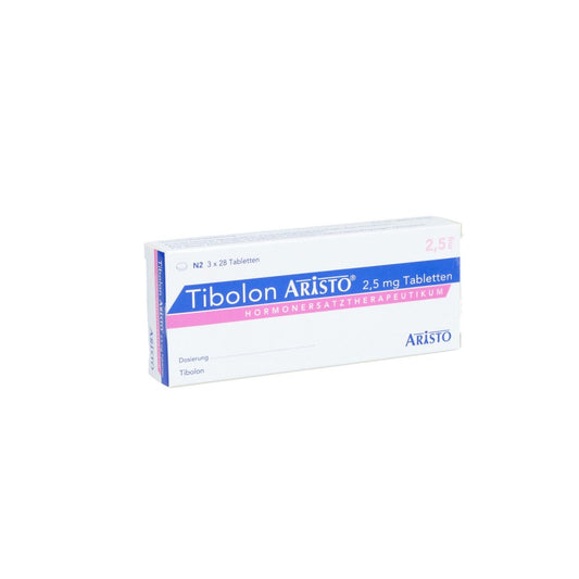 Tibolon Aristo 2,5 Mg Tabletten (3X28 stk)