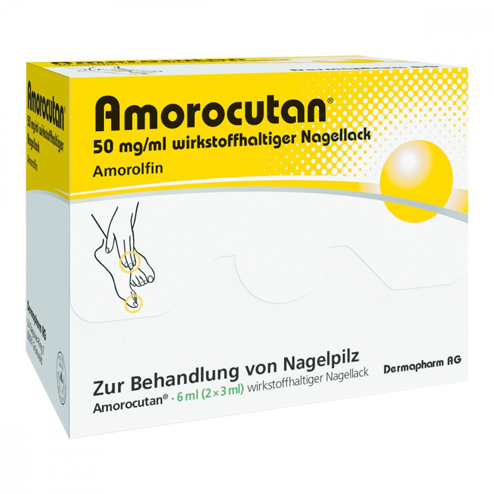 Amorocutan 50 Mg/Ml Wirkstoffhaltiger Nagellack (6 ml)