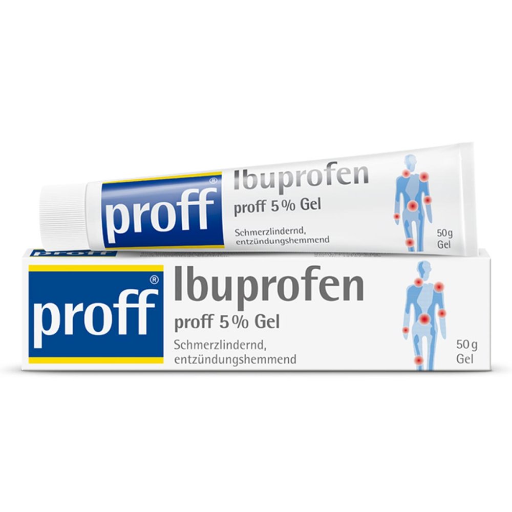 Ibuprofen Proff 5% Gel (50 g)