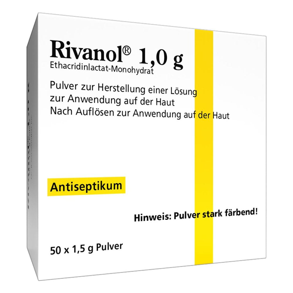 Rivanol 1,0 G Pulver (50 stk)