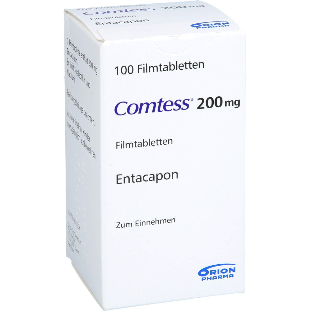 Das Produktfoto zeigt Comtess 200 Mg Filmtabletten (100 stk) PZN 10057372