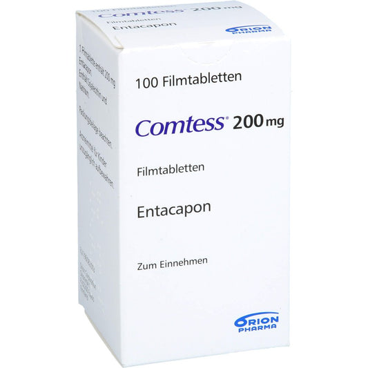 Das Produktfoto zeigt Comtess 200 Mg Filmtabletten (100 stk) PZN 10057372