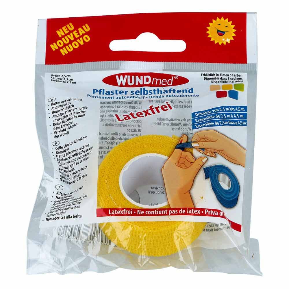 Pflaster Selbsthaftend Dehnbar 2,5 Cmx2,5 M Rolle (1 stk)