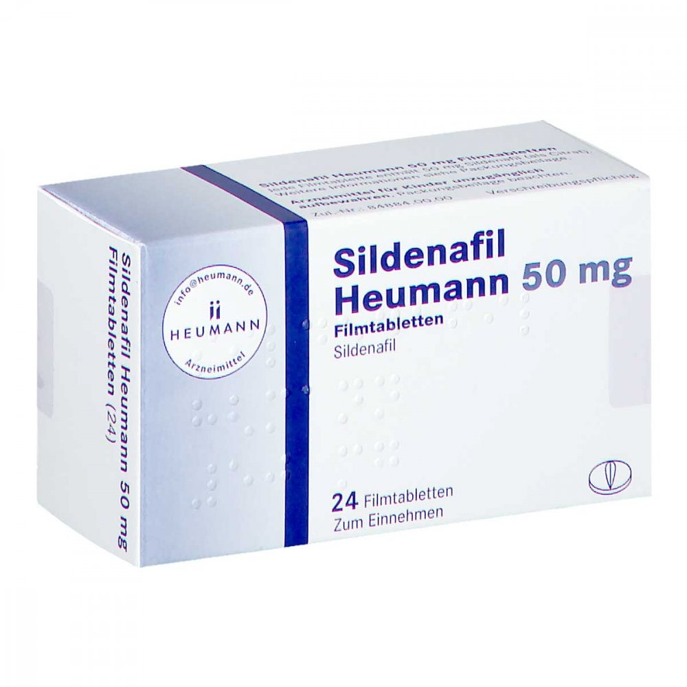 Sildenafil Heumann 50 Mg Filmtabletten (24 stk)