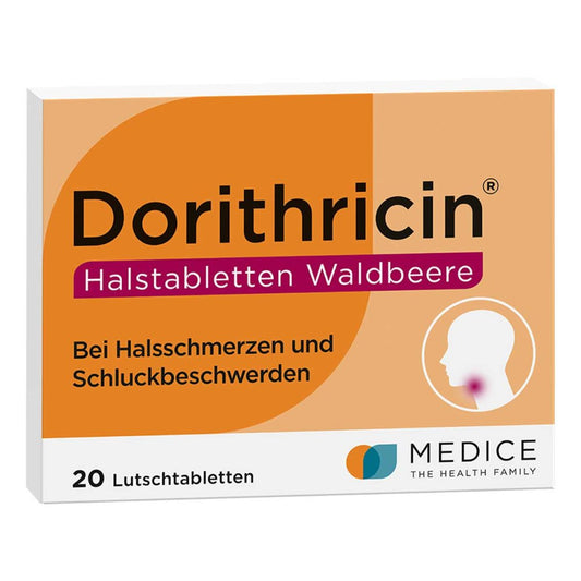 Dorithricin Halstabletten Waldbeere (20 stk)