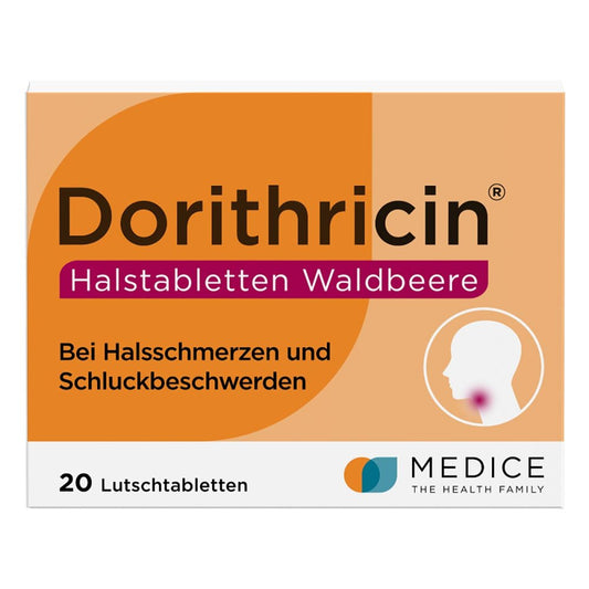 Dorithricin Halstabletten Waldbeere (20 stk)