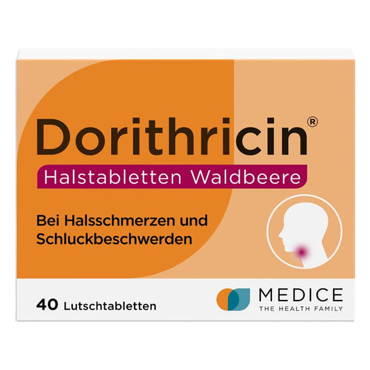 Dorithricin Halstabletten Waldbeere (40 stk)