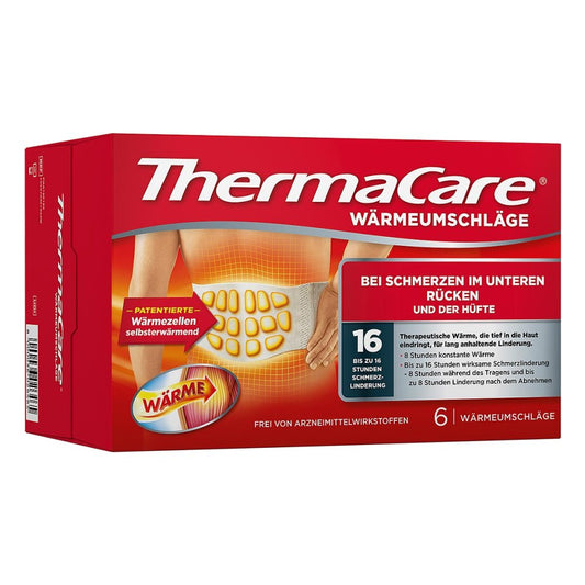 Thermacare Rückenumschläge S-Xl Z.Schmerzlind. (6 stk)