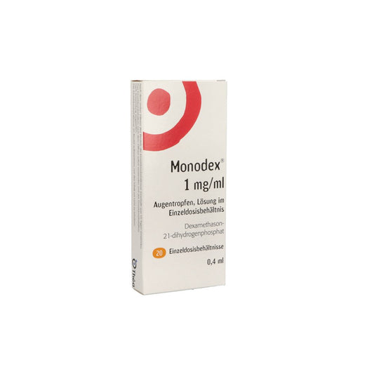 Monodex 1 Mg/Ml Augentropfen I.Einzeldosisbehältn. (20X0.4 ml)
