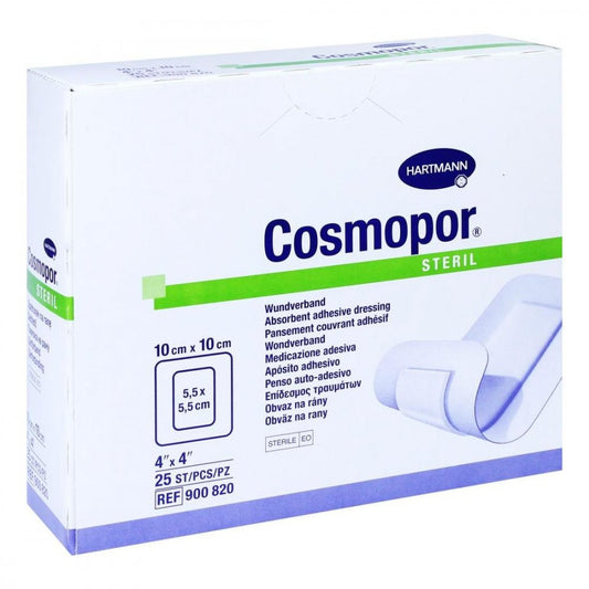 Cosmopor Steril Wundverband 10x10 Cm (25 stk)