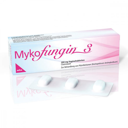 Mykofungin 3 Vaginaltabletten 200 Mg (3 stk)