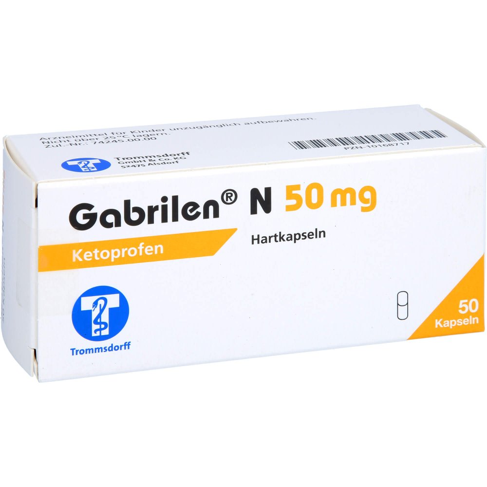 Gabrilen N 50 Mg Hartkapseln (50 stk)
