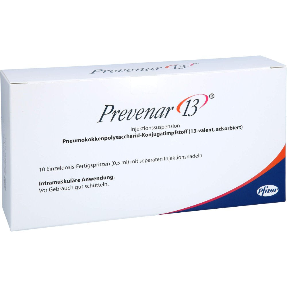 Prevenar 13 Injektionssuspension I.E.Fertigspritze (10 stk)