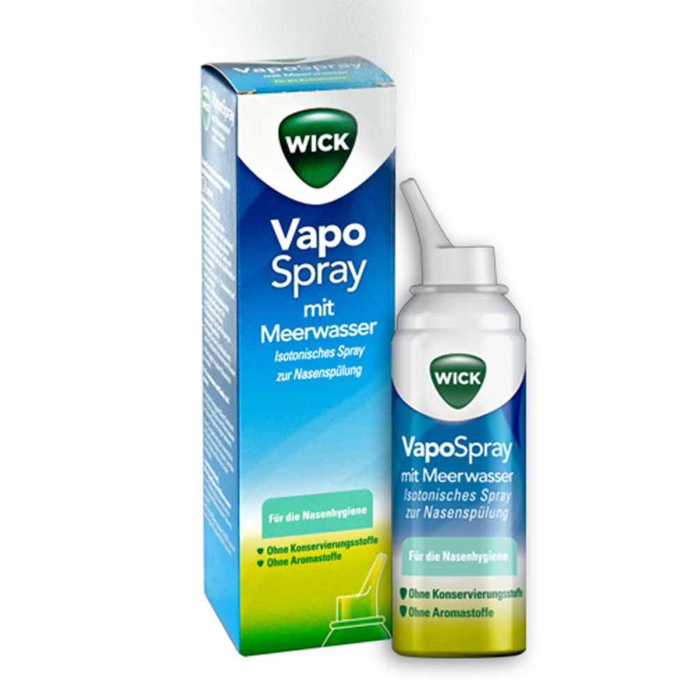 Das Produktfoto zeigt Wick Vapospray Zur Nasenspülung Isotonic (100 ml) PZN 10200102