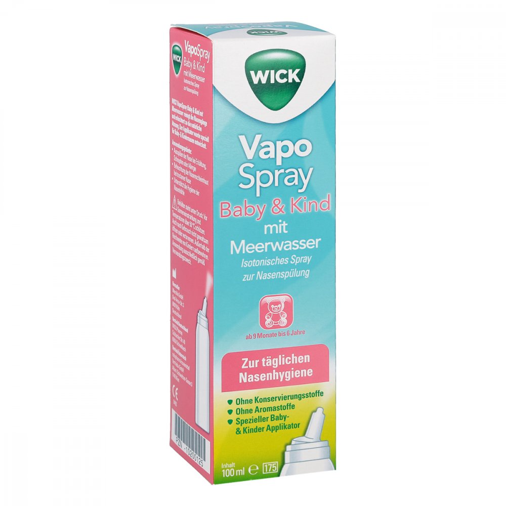 Das Produktfoto zeigt Wick Vapospray Zur Nasenspülung Für Kinder (100 ml) PZN 10200125