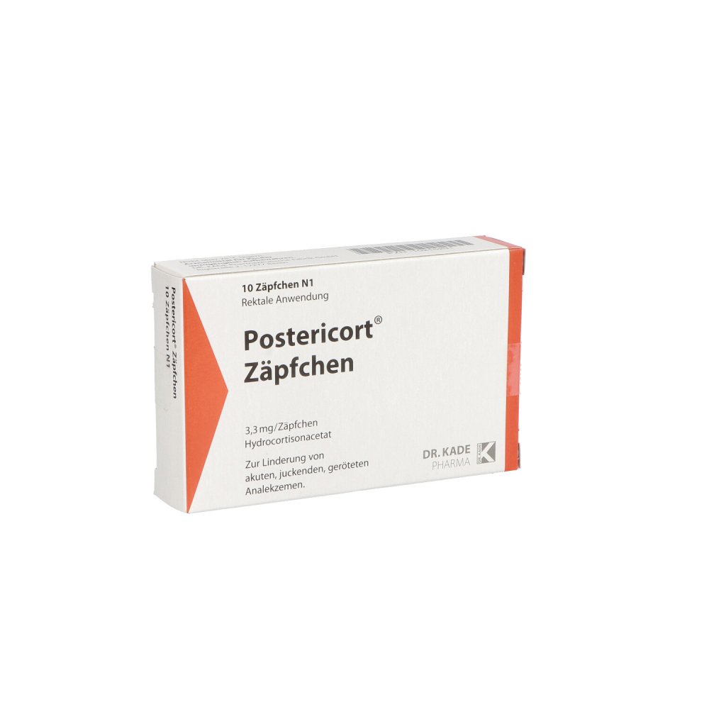 Postericort Zäpfchen (10 stk)