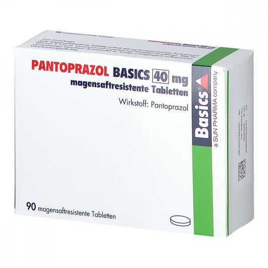 Pantoprazol Basics 40 Mg Magensaftres.Tabletten (90 stk)