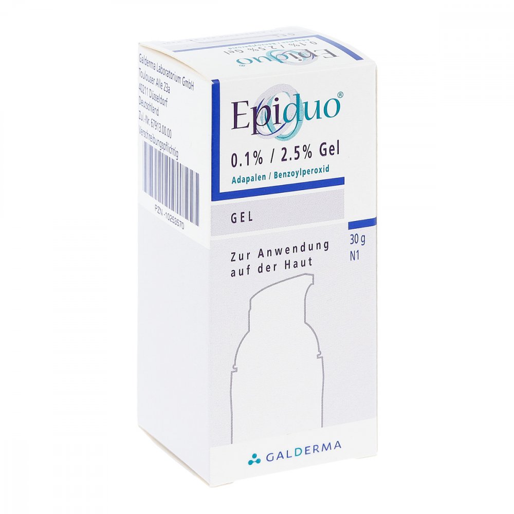 Epiduo 0,1%/2,5% Gel Pumpsysstem (30 g)