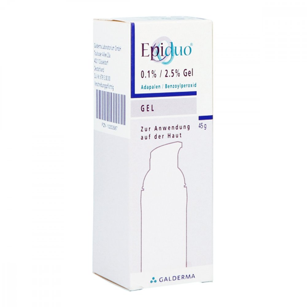 Epiduo 0,1%/2,5% Gel Pumpsysstem (45 g)