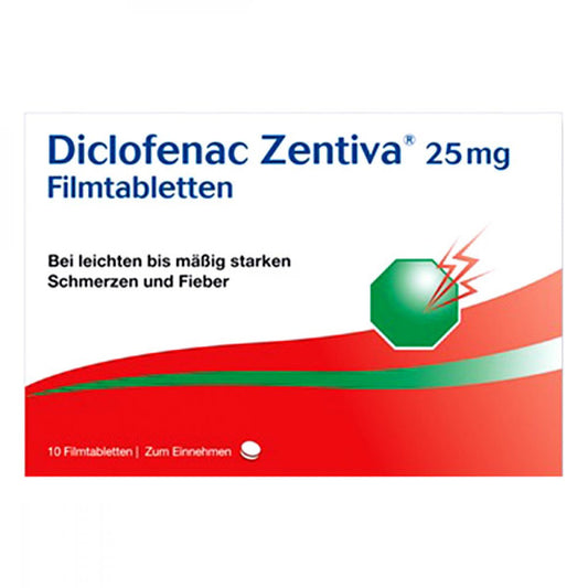 Diclofenac Zentiva 25 Mg Filmtabletten (10 stk)