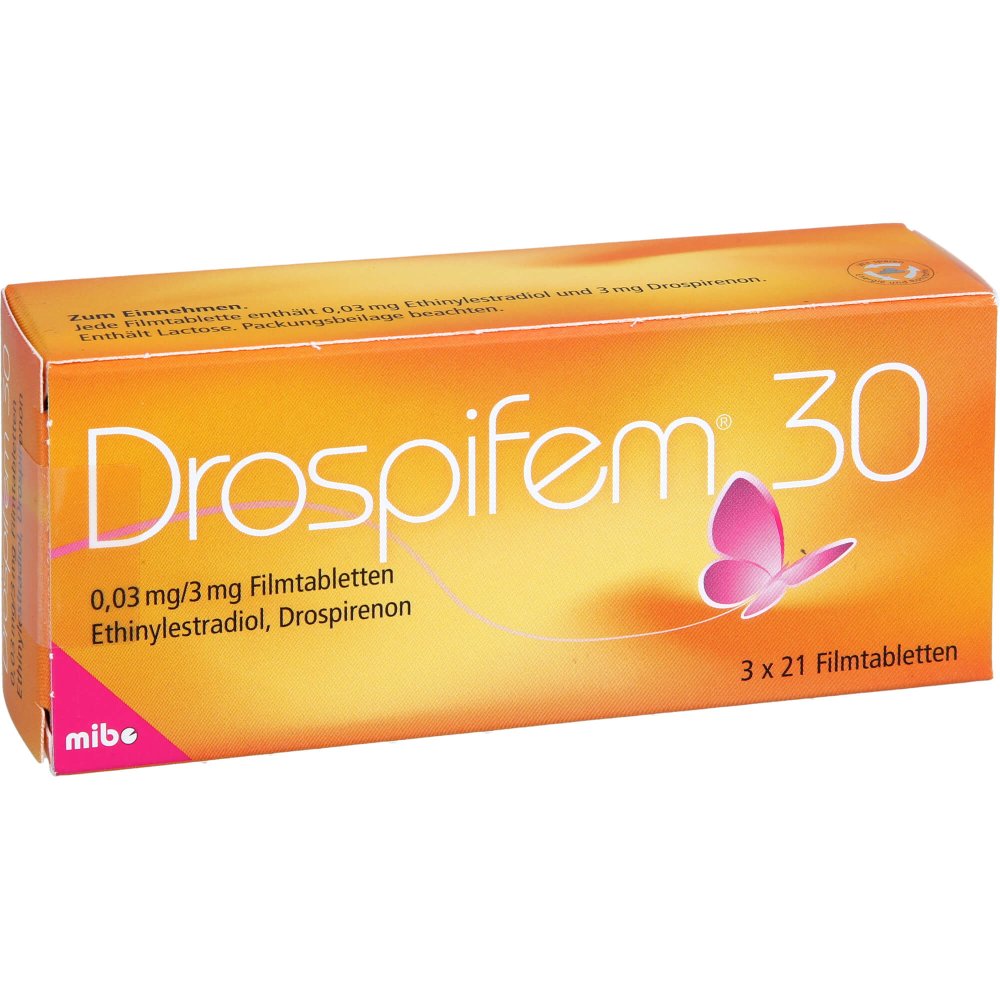 Drospifem 30 0,03 Mg/3 Mg Filmtabletten (3X21 stk)