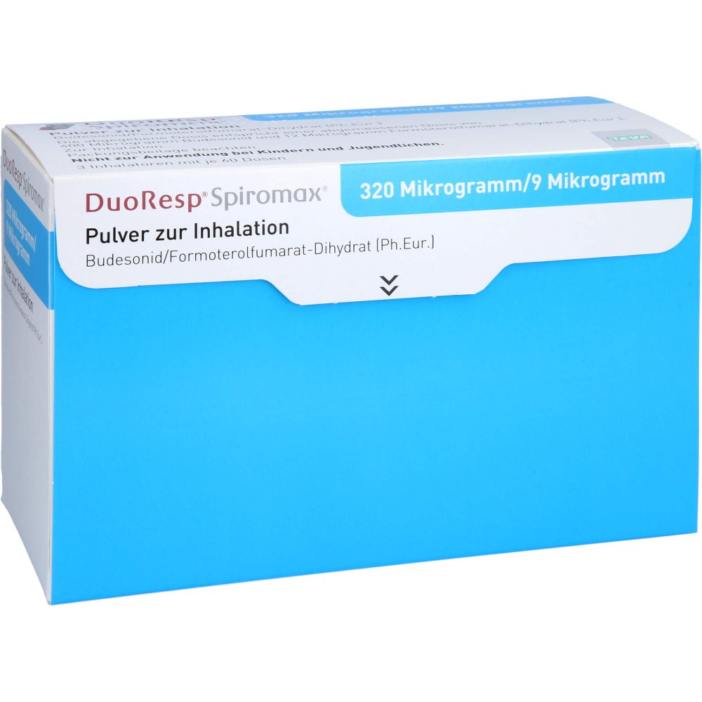 Duoresp Spiromax 320μg/9 Μg/Dosis 3x60ed Inh.-Plv. (3 stk)