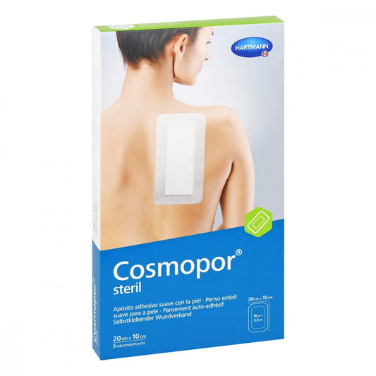 Cosmopor Steril Wundverband 10x20 Cm (5 stk)