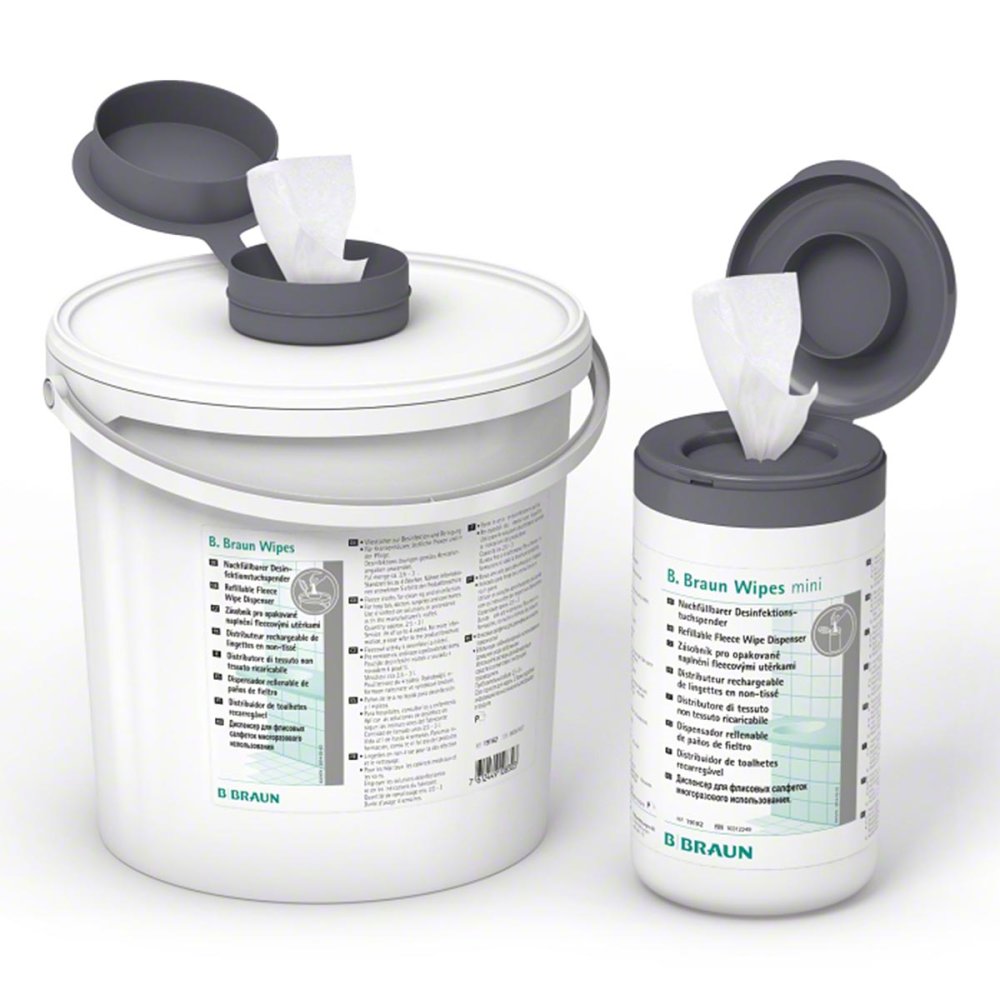 Das Produktfoto zeigt B.Braun Wipes Vliesrolle Eco 120 Tücher (1 Pck) PZN 10329126