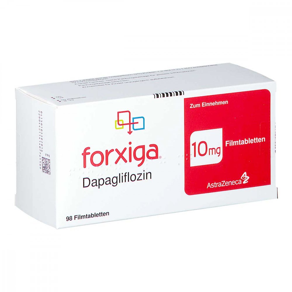 Forxiga 10 Mg Filmtabletten (98 stk)