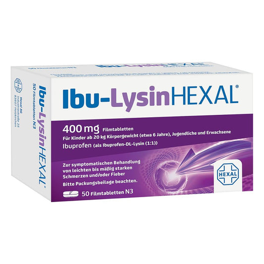 Ibu-Lysinhexal Filmtabletten (50 stk)