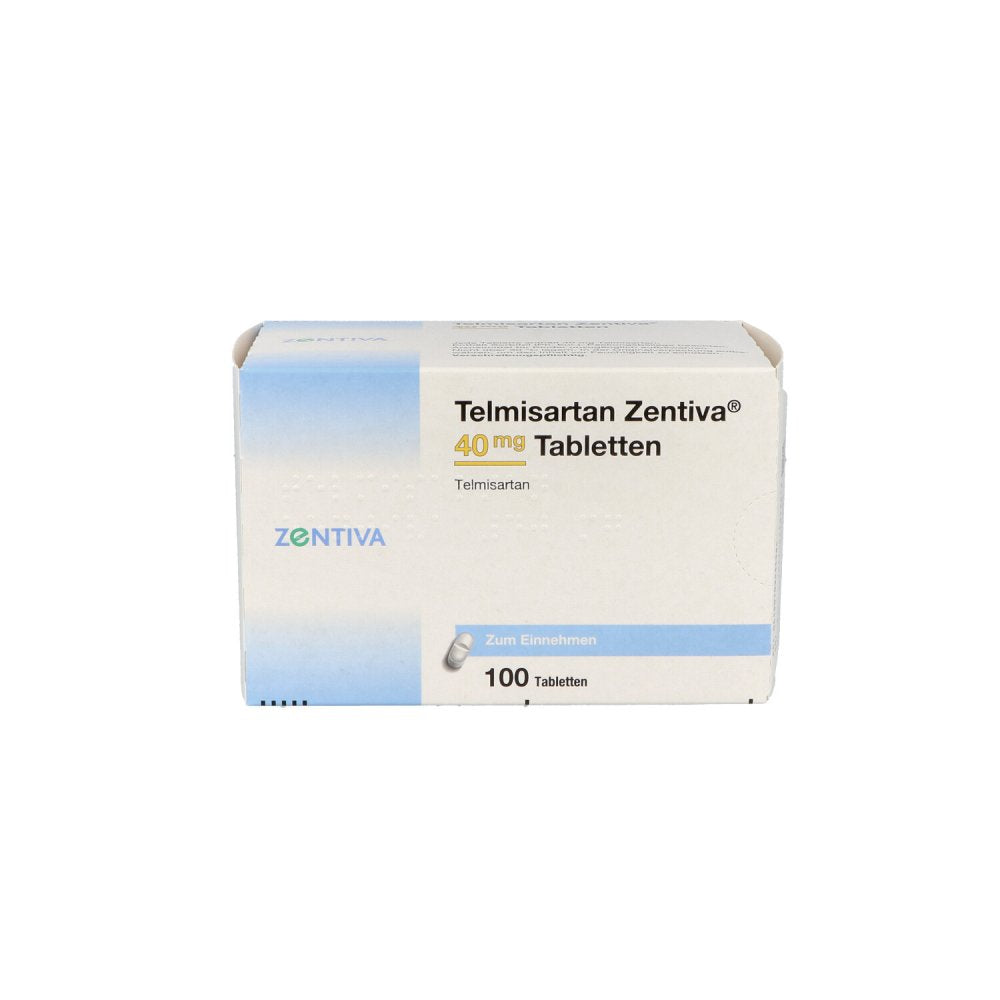 Telmisartan Zentiva 40 Mg Tabletten (100 stk)