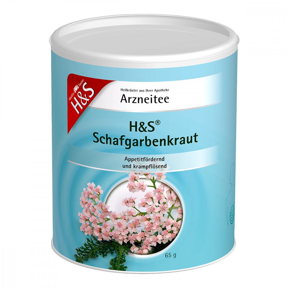 Das Produktfoto zeigt H&S Schafgarbenkraut Lose (65 g) PZN 10415334
