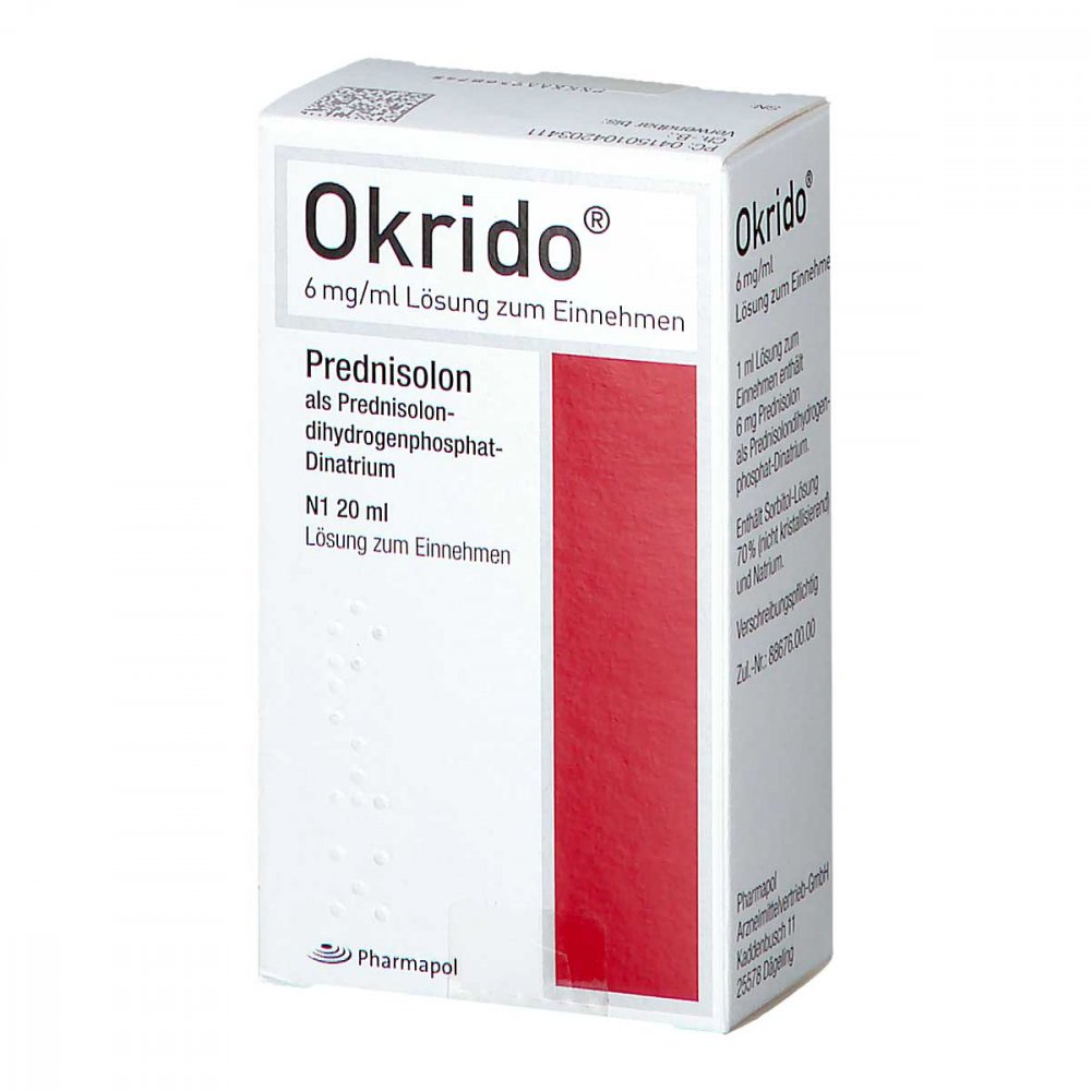 Okrido 6 Mg/Ml Lösung Zum Einnehmen (20 ml)