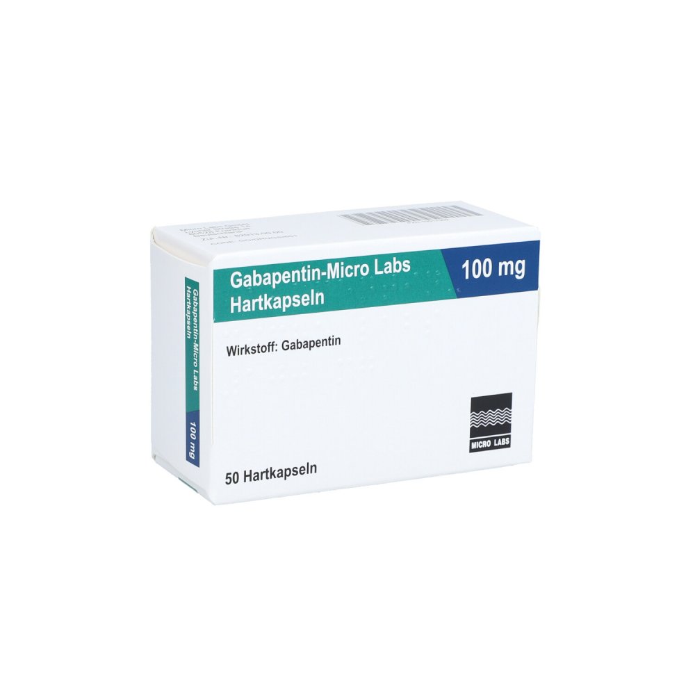 Gabapentin Micro Labs 100 Mg Hartkapseln (50 stk)