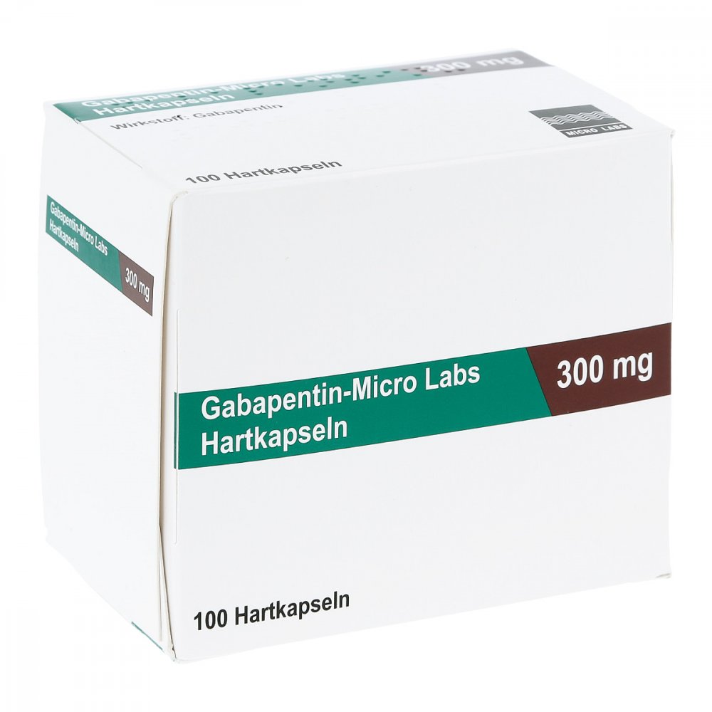 Gabapentin Micro Labs 300 Mg Hartkapseln (100 stk)