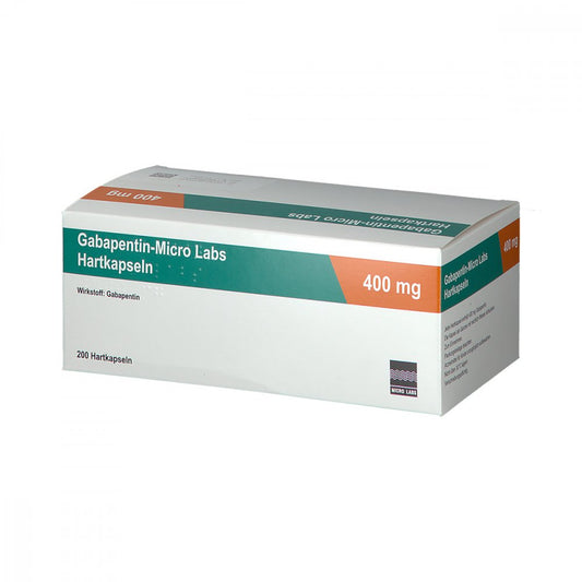 Gabapentin Micro Labs 400 Mg Hartkapseln (200 stk)