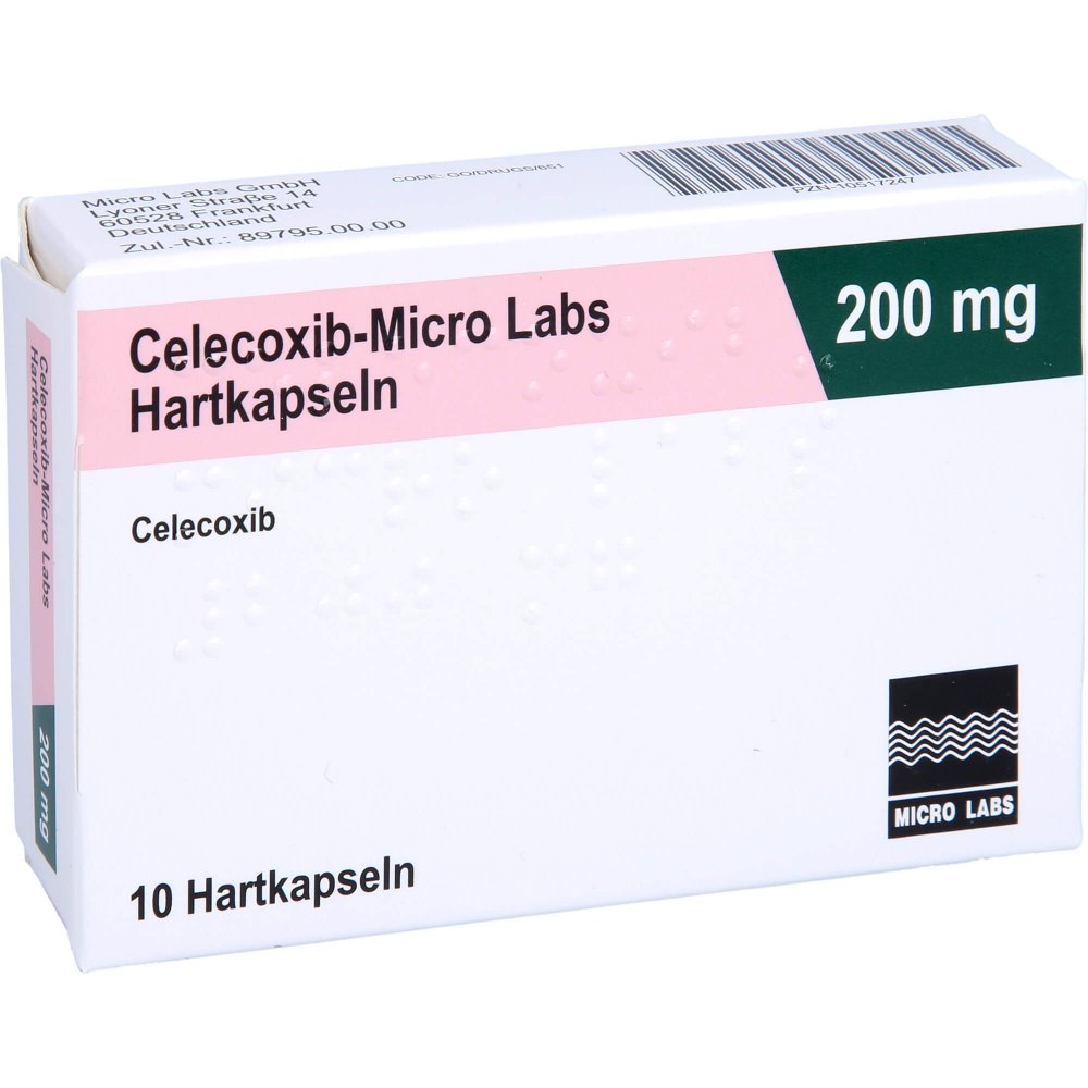 Celecoxib Micro Labs 200 Mg Hartkapseln (10 stk)