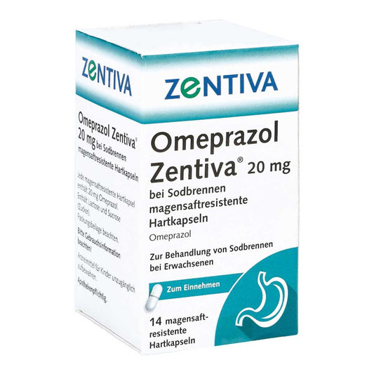 Omeprazol Zentiva 20 Mg Bei Sodbrennen (14 stk)
