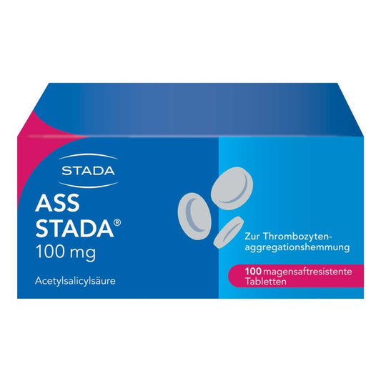 Ass Stada 100 Mg Magensaftresistente Tabletten (100 stk)