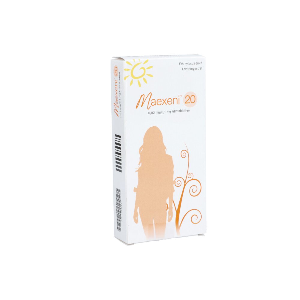 Maexeni 20 0,02 Mg/0,1 Mg Filmtabletten (3X21 stk)