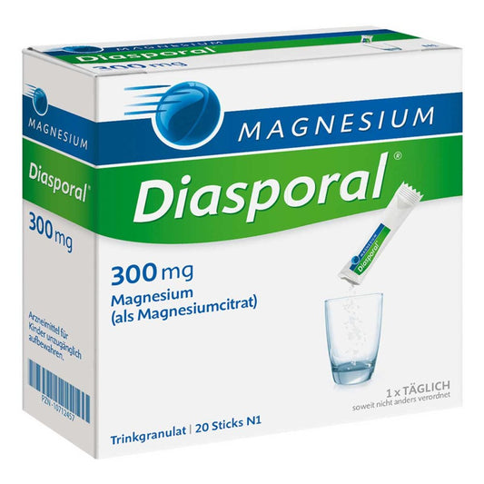 Magnesium Diasporal 300 Mg Granulat (20 stk)