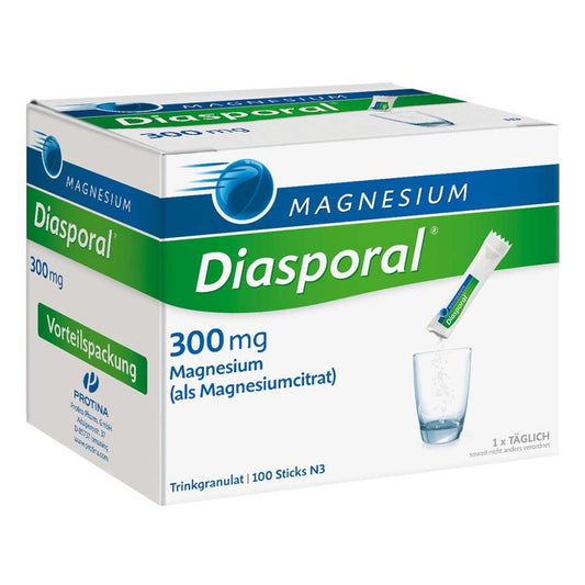 Magnesium Diasporal 300 Mg Granulat (100 stk)