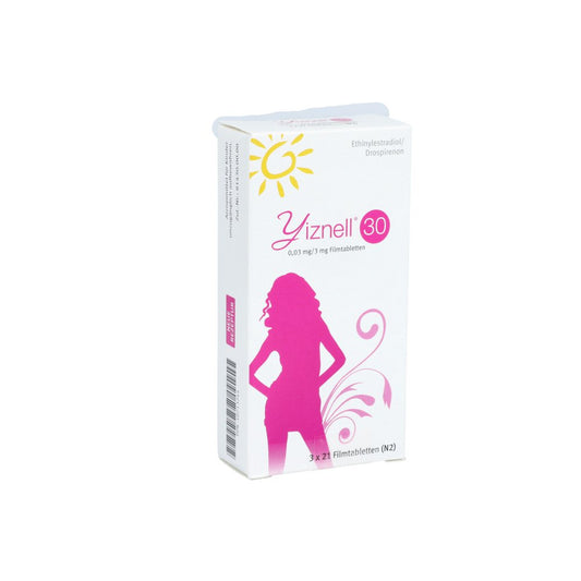Yiznell 30 0,03 Mg/3 Mg Filmtabletten (3X21 stk)
